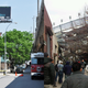 Illustration for article titled Hipsters Scatter As Massive Billboard Crashes Onto Brooklyn Expressway